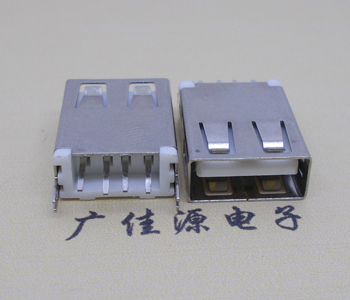 宣城USB AF立式 直插 加长款17.5MM 大电流3A插座