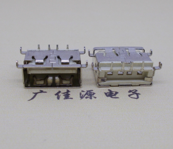 宣城USB A母 反向90度 沉板1.1/1.9插板无卷边