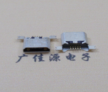宣城MK USB B Type 沉板0.9母座后两脚SMT口不卷边