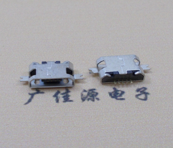 宣城MICRO USB B型口 两脚SMT沉板0.7/1.0/1.6直边