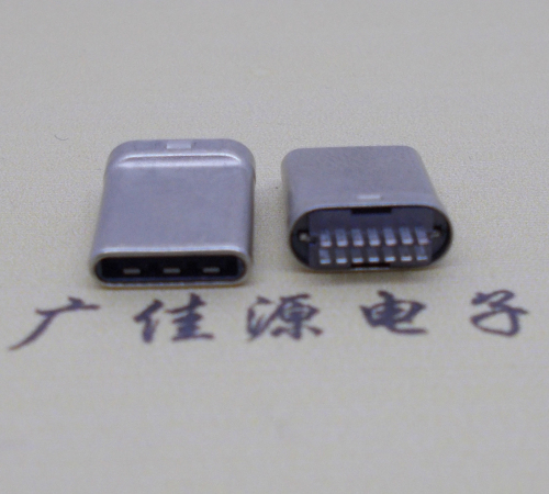 宣城type-c14p公头拉伸无地线厚3.6mm