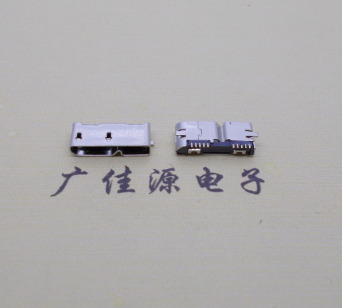 宣城无卷边micro usb3.0母座10pin全脚贴