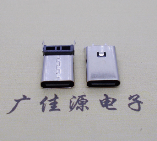 宣城 立插type c2p母座铆合式180度两脚直插H=13.1、13.7、14.2、15.1mm