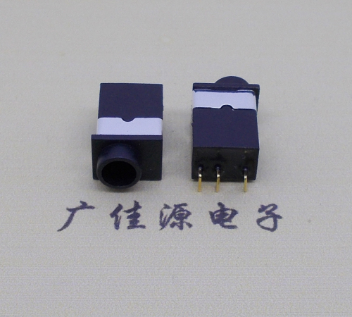 宣城PJ-2030防水耳机插座 铜材质铜针2.5/3.5音频插口