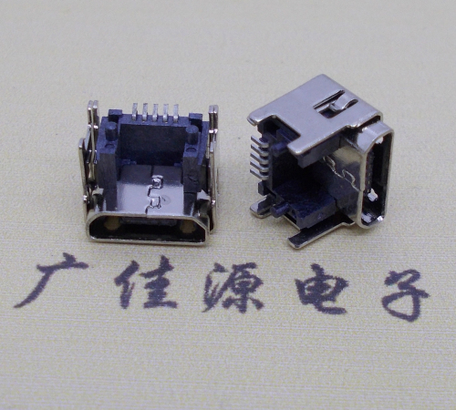 宣城MICRO USB5pin加高母座 垫高1.55/2.5/3.04/4.45尺寸接口